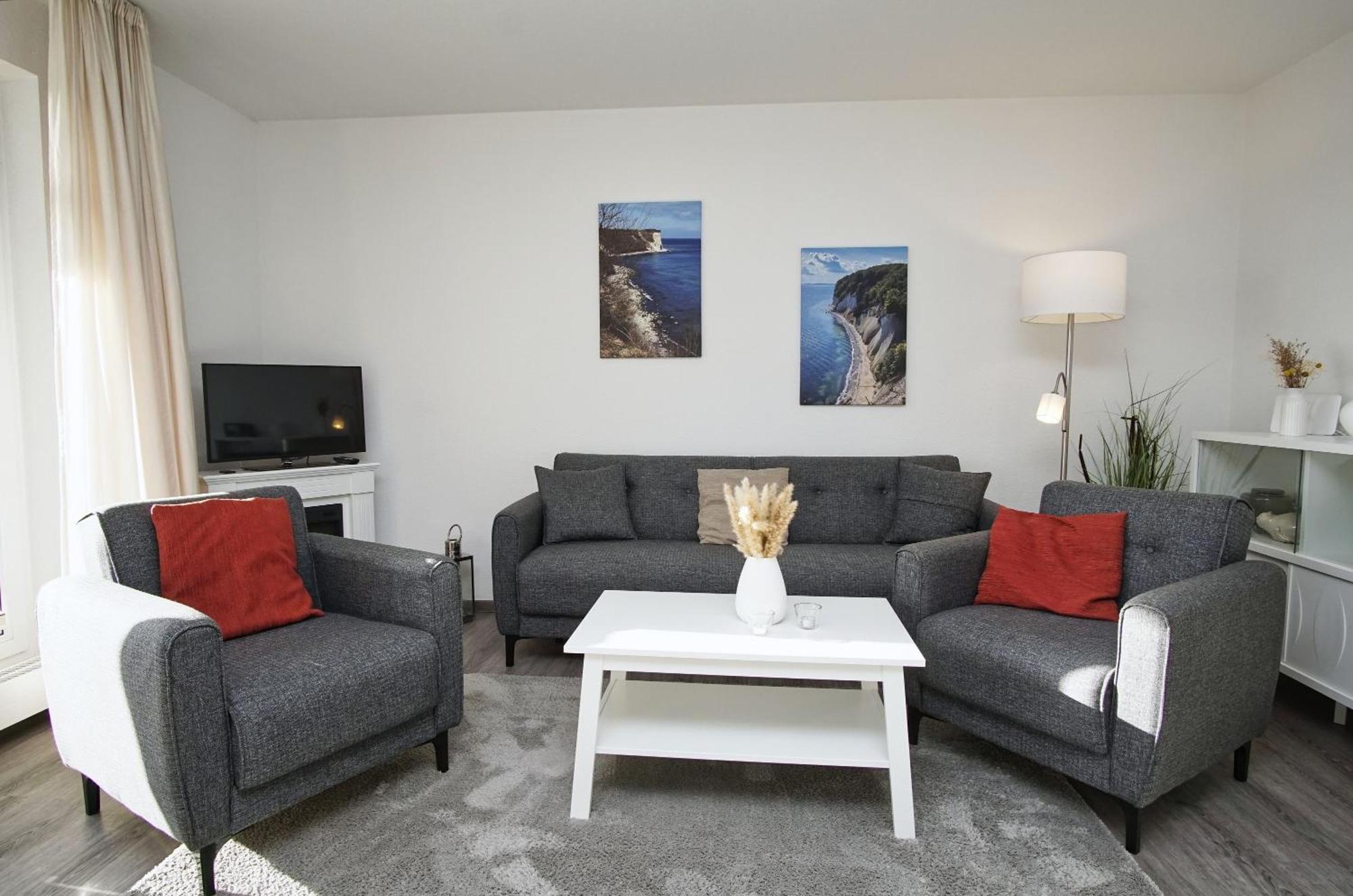 Hafenhaeuser Breege Fewo 05 - Balkon Esterno foto