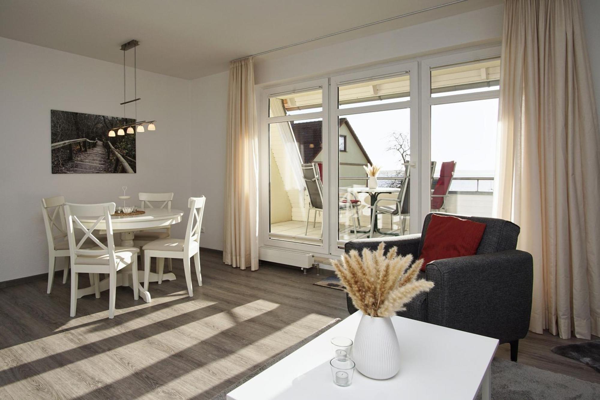 Hafenhaeuser Breege Fewo 05 - Balkon Esterno foto